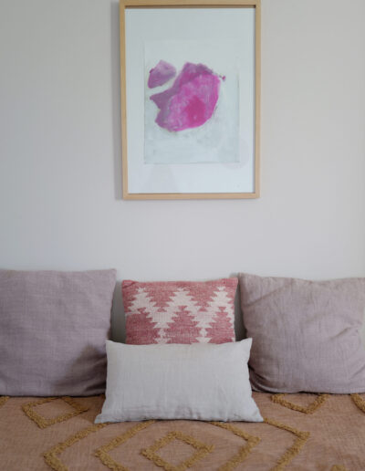 Pièce de méditation ou de lecture ou deuxième chambre pour une troisième personne dans le gîte La Bergamote, en location au coeur de la Provence à Malaucène
